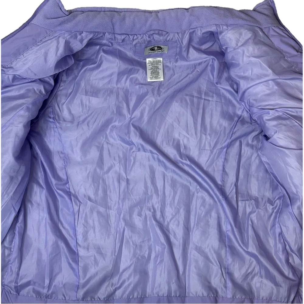 Quilted Light Purple/Lilac Puffer JacketAthletic Works Outerwear - Picture 6 of 8